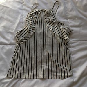American Eagle Ruffle Tank Top NWOT